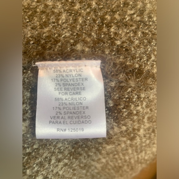 Joseph A. Cardigan/hoodie. Great condition! Size large - Picture 5 of 6